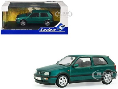 1994 VOLKSWAGEN GOLF MKIII VR6 DRAGON GREEN 1/43 DIECAST CAR BY SOLIDO S4316401