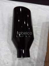Opened Box Dodge 5in Big Black Exhaust Tip 2.5in Inlet 12in L Angle Double Wall