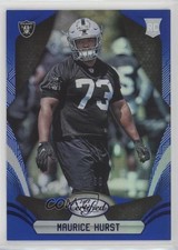 2018 Certified Rookies Mirror Blue 47/50 Maurice Hurst #166 b3f
