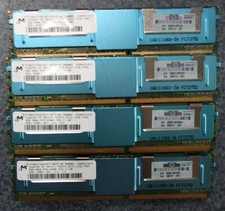 18x Micron 2GB ECC 2RX4 PC2-5300F-55-11-H0 - 36GB Total MT36HTF25672FY-667D1N6