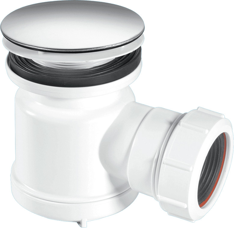 McAlpine STW7-M 19mm Water Seal Shower Trap with Universal Outlet