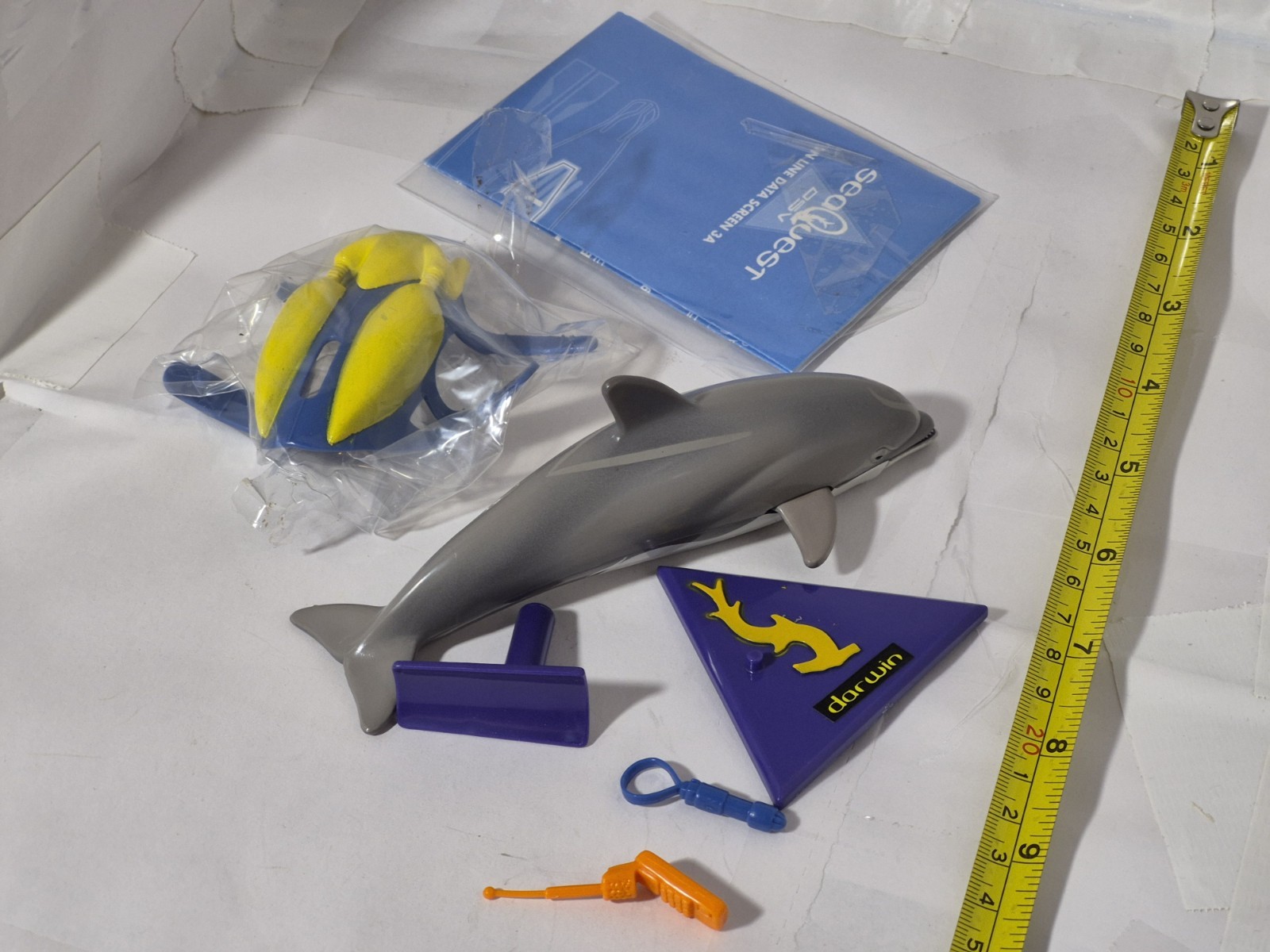1993 Playmates SeaQuest DSV Darwin Action Figure Loose