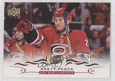 2018-19 Upper Deck UD Exclusives 66/100 Brett Pesce #289 3hd