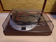 DENON DP-1200 Direct Drive Record Player Turntable Brown Vintage Rare Japan USED