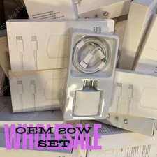 20W USB C Fast Wall Charger PD Power Adapter Lot For iPhone 14/13/12/11/Pro/XR/8