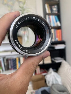 Carl Zeiss C Sonnar T* 50mm F/1.5 ZM Lens for Leica M