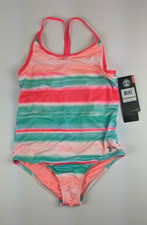 Under Armour Girl's Racerback One-Piece Swimsuit, Multi, Big Kids 12