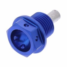 Oil Drain Plug M14X1.25MM 12MM Blue For Suzuki 300 LT F KinQuad 4X4 2000-2002