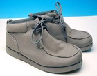 LUGX GRAY CANVAS CHUKKA DESERT URBAN ANKLE BOOTS MENS 10 EUR 44  SHARP — photo 1