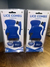 2X Rite Aid LICE COMBS the Long tooth Comb