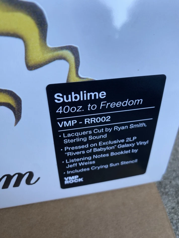 Sublime 40oz To Freedom 2 LP Blue Galaxy Vinyl Me Please VMP RR002 - Image 2 of 3