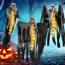 Hanging Ghost for Halloween - Floating Decoration for Doorway Indoor Outdoor