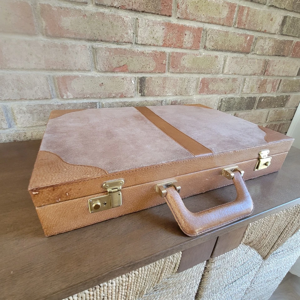 Vintage Genuine Leather Briefcase Nina by London Made In England - Image 2 of 4