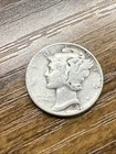 1944 mercury dime US Coin One In Same Grade full date, words, rim and ax handle