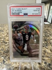 2020 Panini Select - Field Level Joe Burrow #346 Silver Prizm (RC)