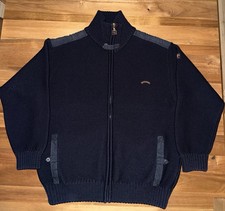 PAUL  SHARK Yachting Cardigan w/ Pockets; 100 Wool  ITALY