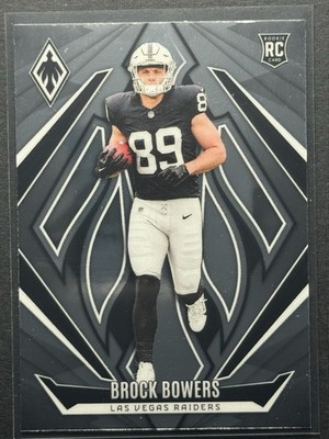 Panini 2024 Phoenix Rookies Brock Bowers #165 Las Vegas Raiders NFL