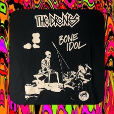 UNWORN THE DRONES - BONE IDOL CONCERT  T-SHIRT Ladies M TOUR DEADSTOCK NOS PUNK