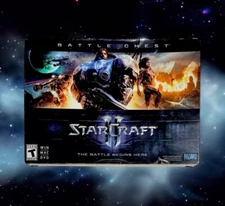 NEW StarCraft 2 II: Battle Chest (PC) RARE US Version WIN MAC DVD FACTORY SEALED