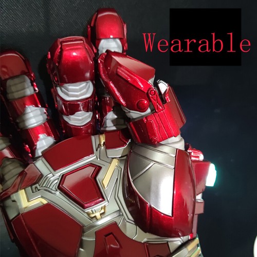 EN STOCK 1/1 Hulk Infinity Guantelete Metal Portátil Iron Man Estatuilla Cosplay - Imagen 9 de 12