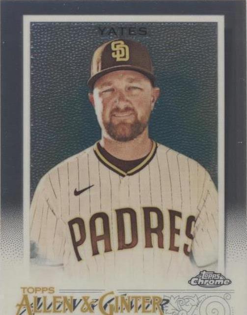 2020 Topps Allen & Ginter Chrome - Kirby Yates #175 - 1 of 1