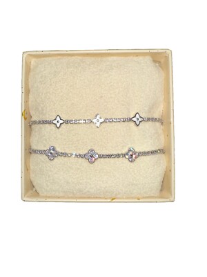 Armcandy Los Angeles Luxe Collection Double Toggle Flower Gold Bracelet