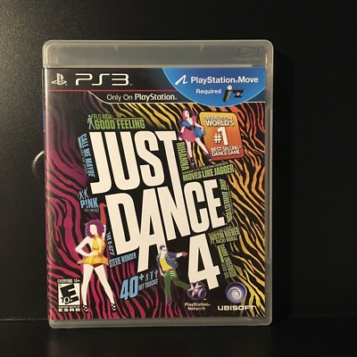 Just Dance 4 (Sony PlayStation 3, 2012) complete in box 