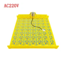 AC220V/110V DC12V 56PCS Eggs Incubator Multifunction Incubator Chicken Eggs Tray