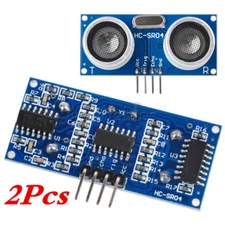 2PCS Ultrasonic HC-SR04 Distance Transducer Sensor For Arduino Robot WC