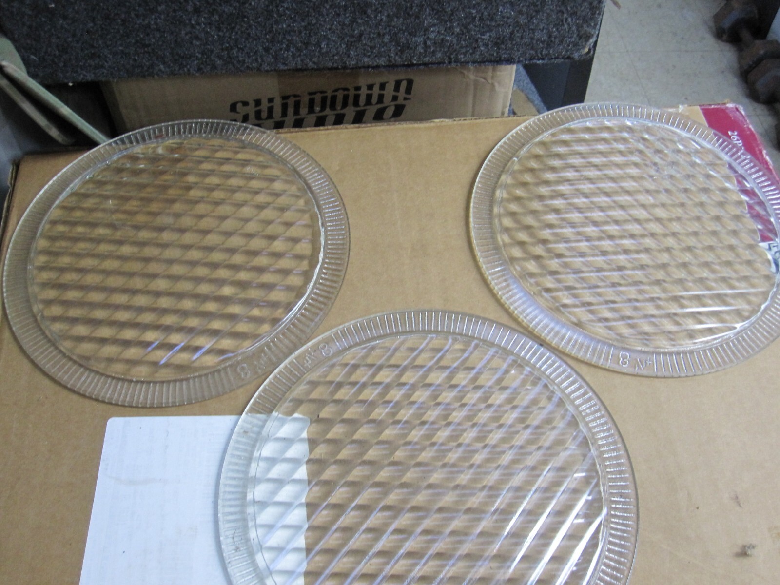 ANTIQUE MORE-LITE AUTO CAR HEADLAMP LENS 8-1/4" | eBay