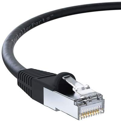 InstallerParts Ethernet Cable CAT6 Shielded Booted 10 Feet Wholesale