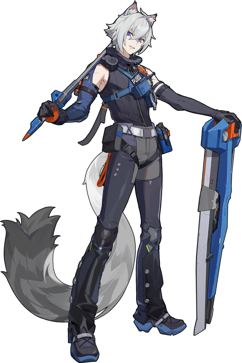 Seth Lowell ZZZ Zenless Zone Zero Weatherproof Anime Sticker 6