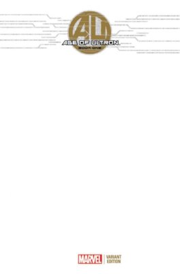 AGE OF ULTRON #1 (OF 10) BLANK VARIANT (2013) VF/NM MARVEL