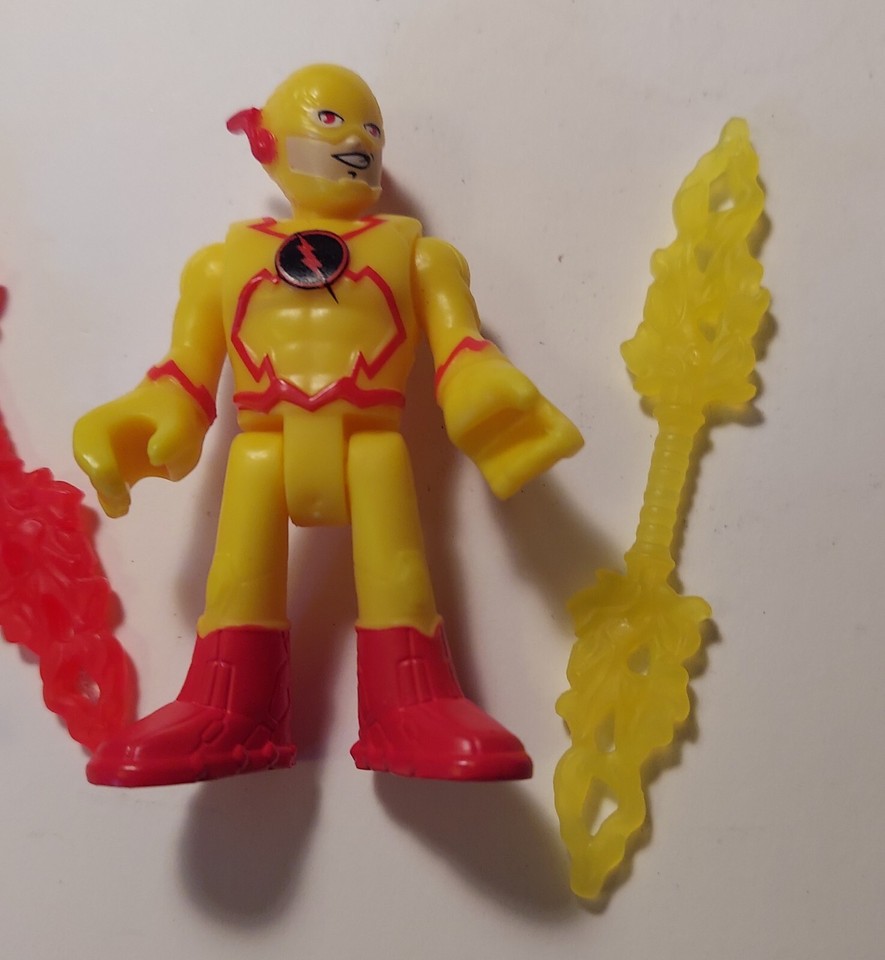 2 Imaginex DC Super Friends The Flash & Professor Zoom Reverse Flash