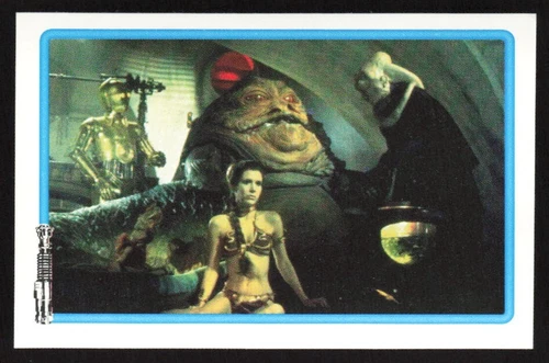 1996 Fleer/Skybox Star Wars Album Stickers #58 Oola Dancing