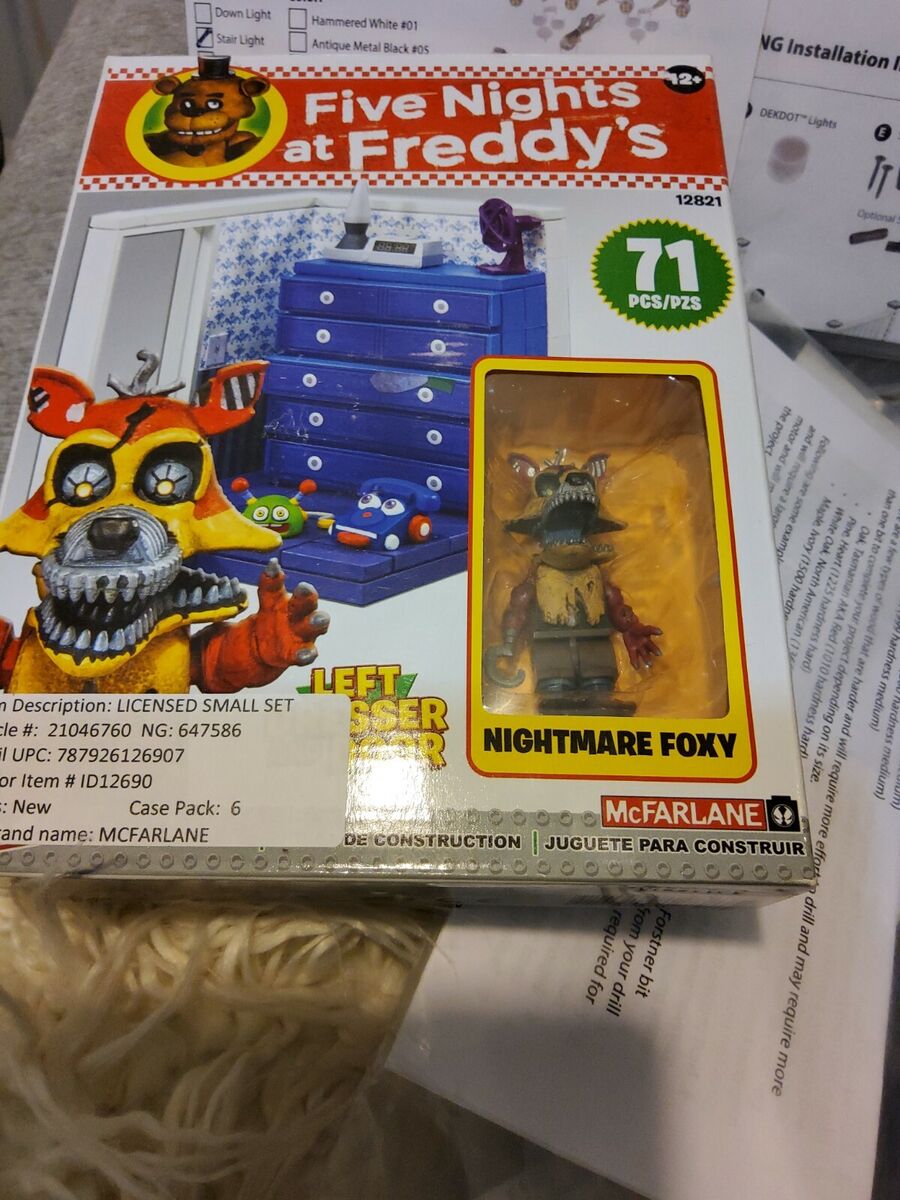 FNAF 4 Nightmare Foxy from Nightmare Set, Still In Box, Great