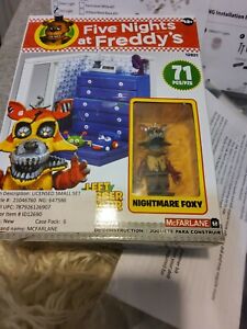 McFarlane Five Nights at Freddy's Left Dresser Nightmare Foxy FNAF | eBay