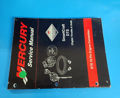 Mercury 2 Manual Set 895372 891965 SmartCraft DTS 10 Pin Service & App ...