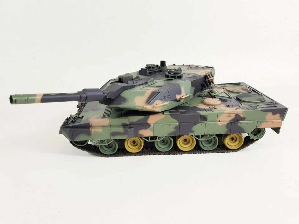 Remote Control Battle Tank RC BB Firing Leopard Turret Sound Lights 14+ UK - Image 4 of 4