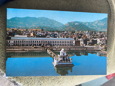 Rani Pokhari und Kathmandu richtig Nepal Vintage Farbpostkarte. 434