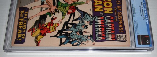 Tales of Suspense # 75..CGC Universal slab 5.0  VG-F grade...1966 comic book--cg - Picture 7 of 13