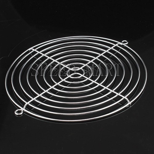 Malla de metal protectora para dedos de parrilla para computadora PC 150 mm ventilador de refrigeración de dos soportes - Imagen 2 de 2