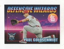 2021 TOPPS BIG LEAGUE BASEBALL DEFENSIVE WIZARDS PAUL GOLDSCHMIDT CARDINALS