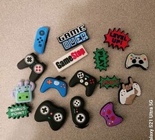 16 Video Game Gaming Croc Garden Shoe Charms Great Stocking Stuffers