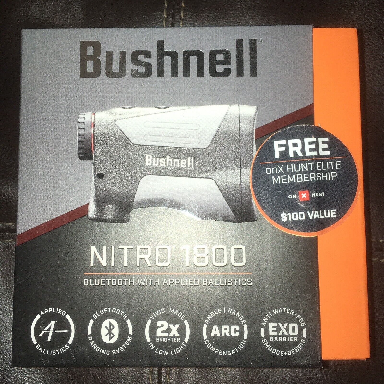 BNIB Bushnell Nitro 1800 Rangefinder LN1800IOC -New Factory Sealed -USPSPriority