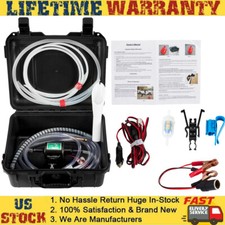 Fuel Transfer Pump Moves 30 Gallons of Gas Per Hour Great Preppers UTV's Boats