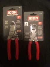 Icon 6" Flush Cut Pliers & Icon 7” diagonal cut pliers