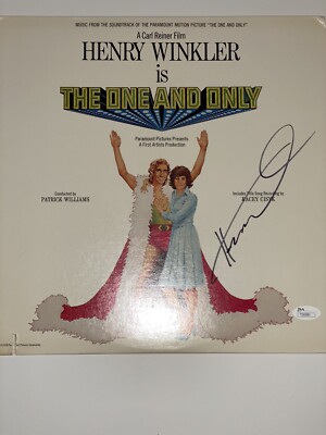 Henry Winkler Signed/autographed record/album/vinyl The One And Only
