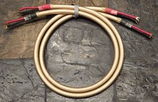 Straightwire MAESTRO  1 Meter Pair of Audiophile Speaker Cables w/spades