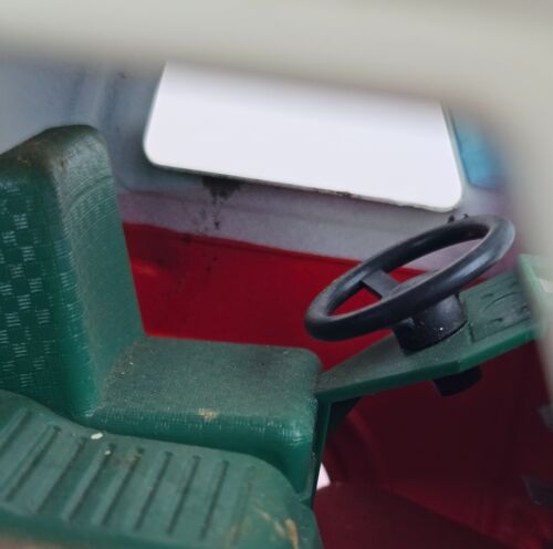 Giocattolo vintage anni 60 acciaio nylon U-Haul Ford Econoline Van con porte funzionanti - Foto 7 di 9